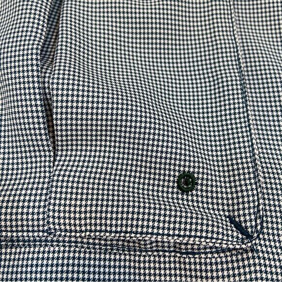 New without Tags Magellan Outdoors Angler Fit Green and White Gingham Shirt Med - Picture 11 of 12